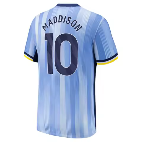 New Tottenham Men's T-shirt, No. 10 player outdoor sports motorcycle, men's football T-shirt, classi