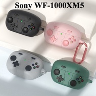 Cute Retro Game Console Soft Anti-shock Case for Sony WF-1000XM5 Silicone Protective Earphone Casing