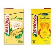 F&N Season Air Kotak 1L | Susu Soya | Teh Bunga | Soya Bean | Chrysanthemum Tea