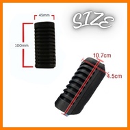 ✧ ◩ ➺ SUZUKI Smash 115 Motorcycle FRONT Footrest RUBBER color BLACK motorcycle accessories 1pair