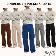 CORDUROY 4 POCKETS PANTS MENS STREETWEAR PANTS