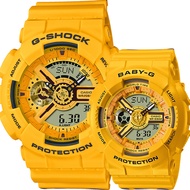[Powermatic] *New Arrival* Casio SLV-22A-9A G-Shock &amp; Baby-G Honey-Inspired 2022 Limited Couple Set Watches SLV22A-9A