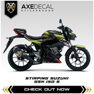 Striping Gsx 150 S Petronas / Stiker motor Suzuki Gsx S Custom Desain