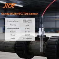 New & Original  JIDE  Industrial Online Conductivity EC TDS Sensor Probe