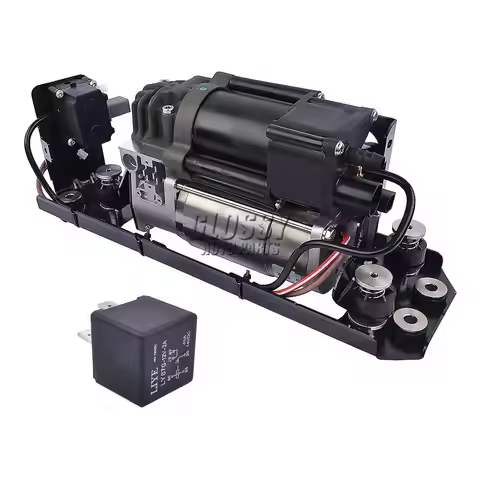 AP03 Air Suspension Compressor Pump+Valve Block+Bracket + Relay For BMW 5er 7er F01 F02 F04 F07 GT F