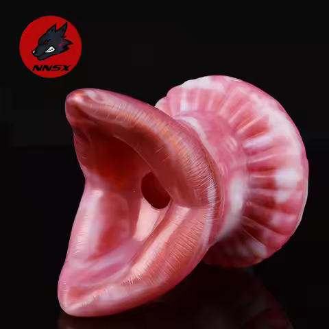 NNSX Hollow Anal Plug Anal Dilator Anus Tunnel Expansion Prostate Massager Sextoy Soft Speculum Enem