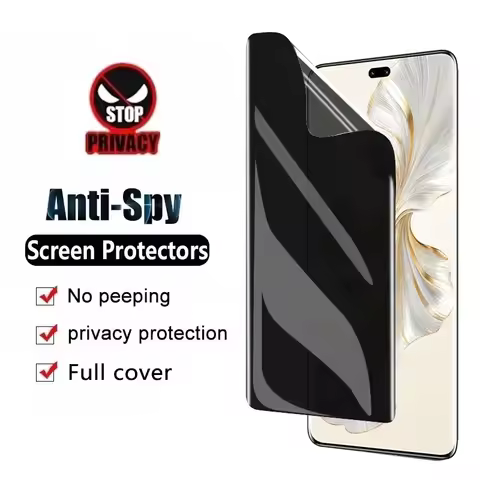 Anti Spy Privacy Hydrogel Film Screen Protector For Vivo Y36m Y36i Y36 S18 Y12 China iQOO 12 Pro