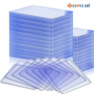 Portable Reusable PVC Plastic Clear Damp Proof Card Sleeve/ Gaming Sports Star Cards Collection Dust
