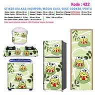 1-door Refrigerator Sticker And 2-door Refrigerator Sticker