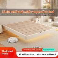 Solid Wood Queen Bed Frame Bed Base Katil Queen Bed Furniture Murah Queen Bed Frame Divan katil quee