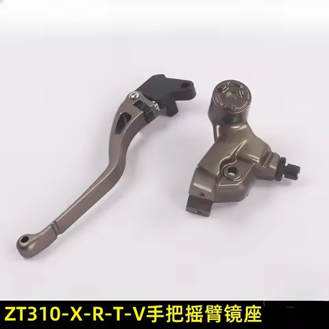 For Zontes 310-V Zt310-X/R1 R2 T Motorcycle Left Hand Handle Rocker Clutch Mirror Base Bracket Rear 