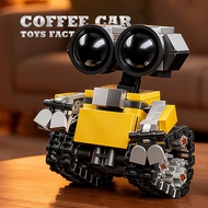 Space Mini Robot MOC Building Bricks Toys 217Pcs Tracked Bot Model Classic Movie Sci-Fi Blocks Dolls