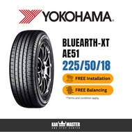 225/50/18 Yokohama BluEarth-XT AE51 (With Installation)