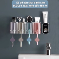 ECOCO E1924 toothbrush holder with convenient cup