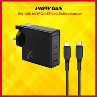 【1YrWarranty】Mcdodo 140W USB C GaN Wall Charger PD 100W PD3.0 QC 47W 20W Super Fast Charging Type C 