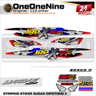 Striping SUPRA FIT NEW/ STOCK DECAL WAVE 100s/STICKER/STICKER WAVE 100/SUPRA JRP X THAILAND 2