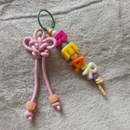 Paracord nameKeychain - 3 knots