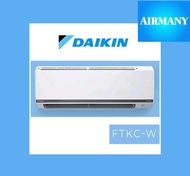 แอร์ผนัง DAIKIN รุ่น FTKC09WV2S INVERTER เบอร์ 5 ขนาด 8500 BTU แอร์บ้าน แอร์ไดกิ้น เครื่องปรับอากาศ As the Picture One