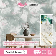 Marble Foam Roll Sticker Room Decoration PET 9M S/D 10M x 45CM