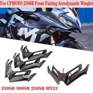 FOR CFMOTO CF250SR 250SR  MY22 Motorcycle Front Fairing Aerodynamic Winglet Lower Cover Protection G