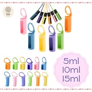 Silicone Essential Oil Protective Case 5/15/10ML Bottle Protect Case Holder