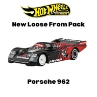 HOTWHEELS HOT WHEELS PREMIUM DISPLAY SET DIORAMA PORSCHE 962 ADVAN NEW LOOSE FROM PACK