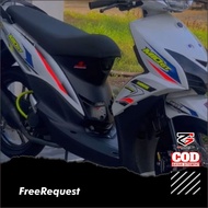 Transparent striping sticker MIO GT - Mio GT Motorcycle Sticker Mio GT Sticker YAMAHA MIO GT VARIATI