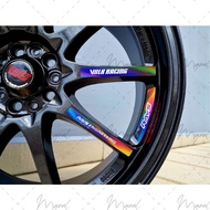 VOLK RACING Ce28 CR II CE28 SL HIGH GRADE RIMS STICKER Volk rim replacementRAYS Ring 15/16/17/18inch