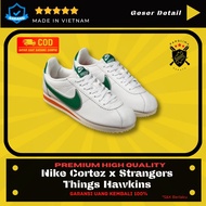 Nike Cortez X Strangers Things Hawkins Men's Shoes Original Premium Imported Fashion Sneakers