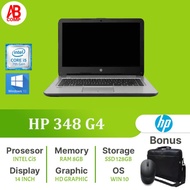 LAPTOP HP 348 G4 CORE I5 7300 RAM 8GB SSD 256GB W10 14INCH