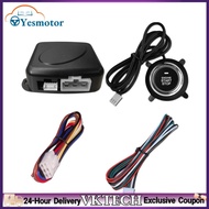 【Local Shipment】12V Keyless Start System ปุ่มจุดระเบิดอัตโนมัติระบบเริ่มต้นระบบการควบคุมระยะไกล Smar
