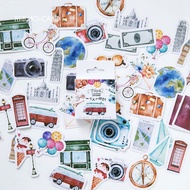 Travel Alone Vinyl Stickers (45 PIECES PER PACK) Goodie Bag Gifts Christmas Teachers' Day Children's Day