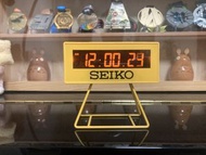 馬拉松田徑記念品 Seiko 精工時計跳字鬧鐘