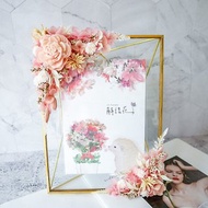 太陽玫瑰相框【珍藏】新婚禮物/簽名桌擺飾/婚禮布置/畢業禮物