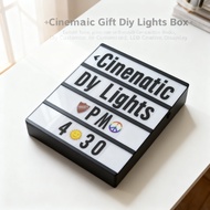 Box Lightbox Letter Message Box Cinematic Led Letter Diy Message Cinema Box Lights