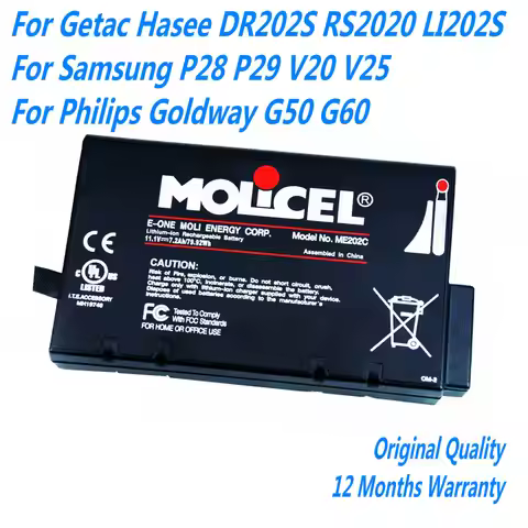 ME202C Battery For Philips VS2 VM4 VM6 VM8 VM3 VS3 V24E M6 ME202EK Monitor 7.2Ah/79.92WH