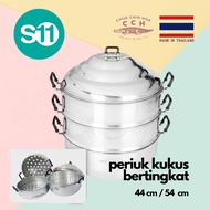 S11 Periuk Kukus Bertingkat Cap Buaya Thai CCH 44cm 54cm / Thai Steam Pot