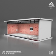 MOREART 1/64 DIORAMA GARAGE PINK PIG 23