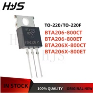 5PCS* BTA206-800CT BTA206-800ET TO-220 BTA206X-800CT BTA206X-800ET TO-220F Brand New In Stock