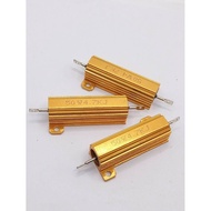 Best Value Shop In Bangkok Rsink Aluminum Resistor Rsik Gold Color 50W. 4.7K 5K 10K 20K 50K 100K