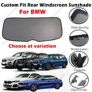 Custom Fit Rear Windscreen Car Sunshade BMW X1 X3 X5 F30 318 F10 520 Block 67.3% UVB & 66.9% UVA Rad