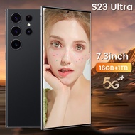 TK Send S23Ultra Mobile Phone 7.3-Inch Large Screen with Built-in Pen 5G Mobile Phone Batch