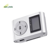 Mini USB Clip MP3 Player Video Screen Support 32GB Micro-SD TF Card
