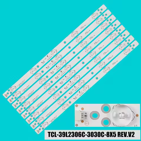 80 pcs LED backlight strip For T39ED10DHU-01B LVF390CMDX E2 V2 39L2309C TCL_39L2306C_3030C_8X5 4C-LB