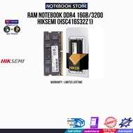 RAM NOTEBOOK DDR4 16GB/3200 HIKSEMI (HSC416S32Z1)/ประกัน limited lifetime
