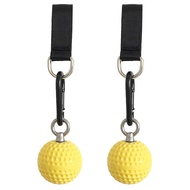 Pull Up Ball Non-slip Strong Friction Yellow Climbing Training Power Grip Ball for Workout