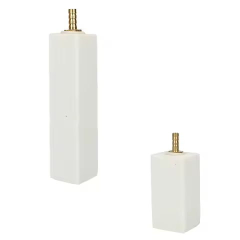 2pcs Air For Aquarium Ultra-Fine Atomization Oxygen Pump Bubbler Stone Fish Tank Bubble Air Stone Aq