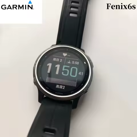 Refurbished GARMIN FENIX6s 42mm GPS WiFi 10ATM Marathon swim golf cycling mountaineering multifuncti