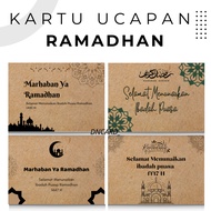 WELCOME GREETING CARDS FOR FASTING WORSHIP/RAMADHAN KAREEM/155 H CARD GREETING CARDS UK 5X7.7X9.9X11