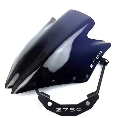 Fit For Kawasaki Z750 Z750R 2007-2012 Motorcycle Windscreen Wind Deflector Windshield